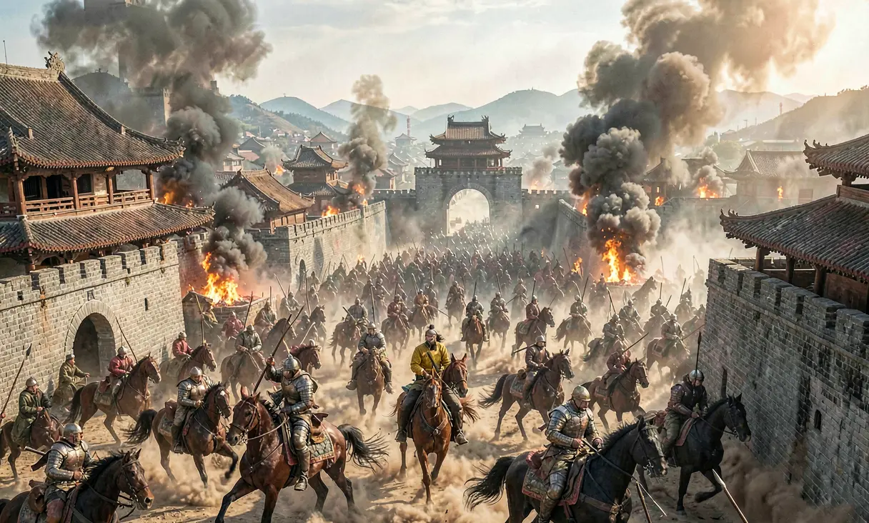 An Lushan Rebellion Begins