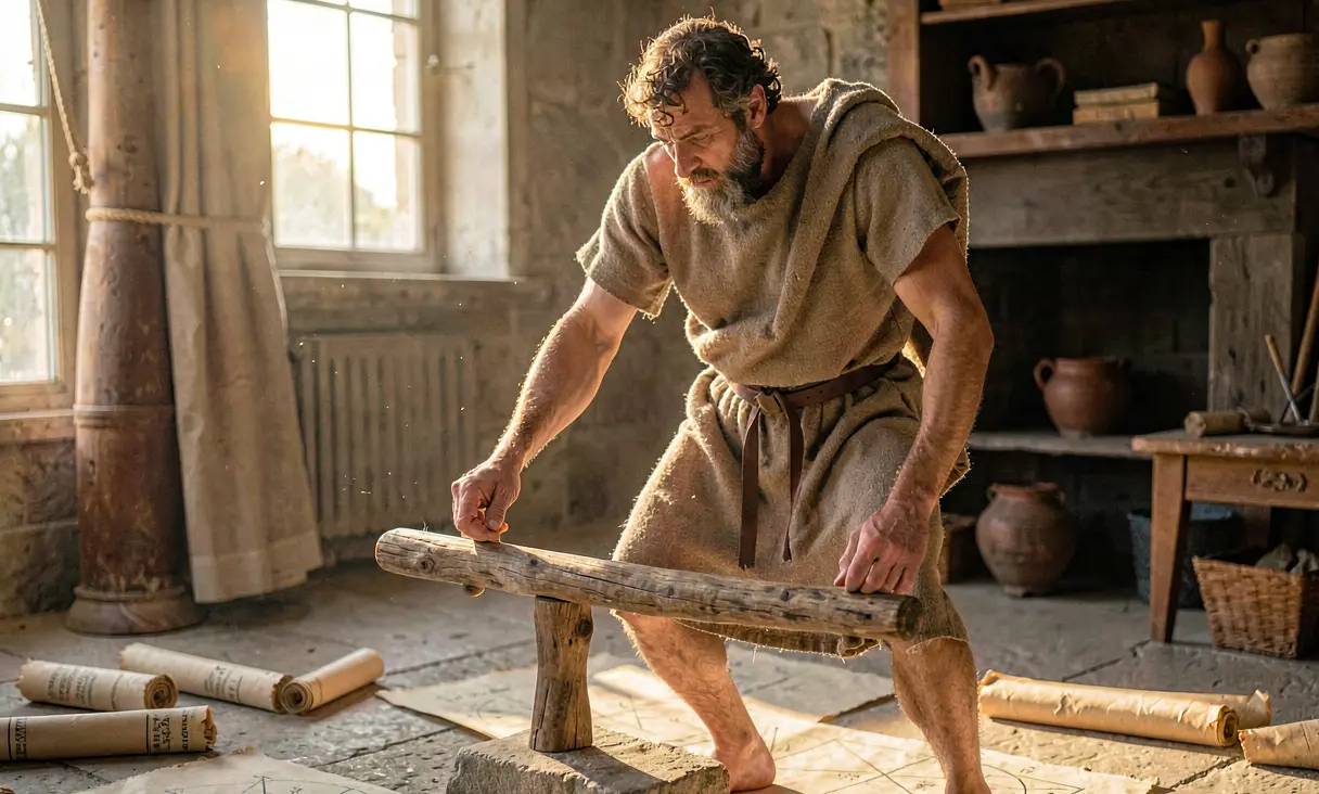Archimedes Formulates the Law of the Lever