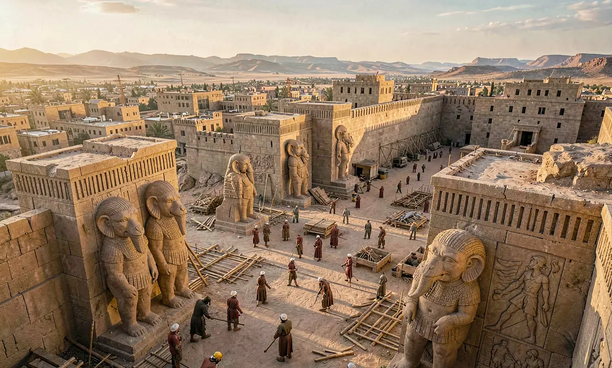 Founding of Dur-Sharrukin by Sargon II