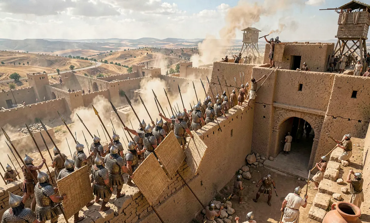 Assyrian Siege and Sack of Lachish