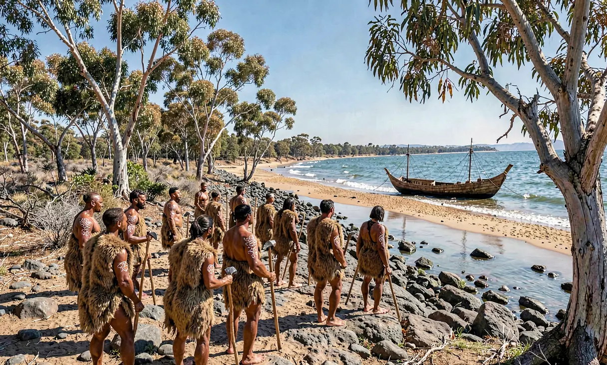 First Human Settlement of Australia