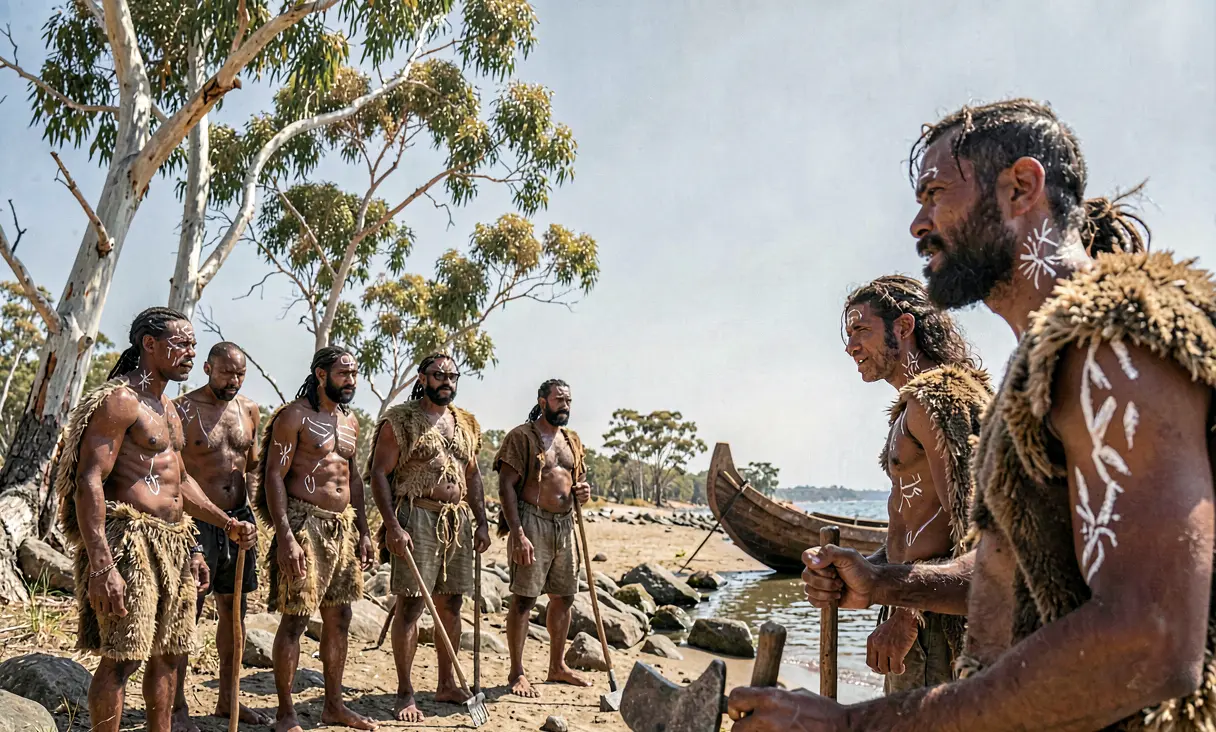 First Human Settlement of Australia