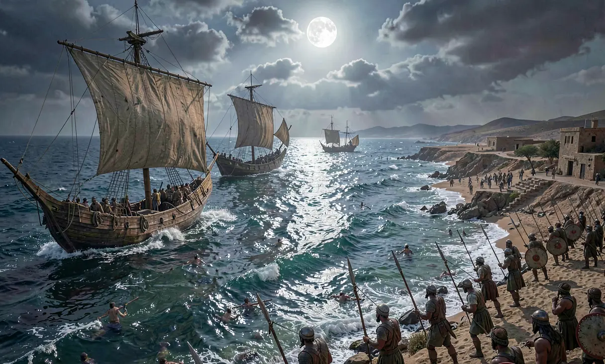 Aksumite Naval Expedition Against Himyar