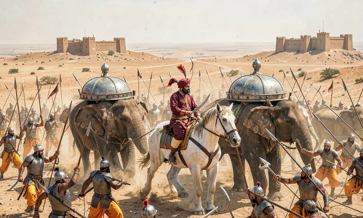 Babur's Victory at Khanwa
