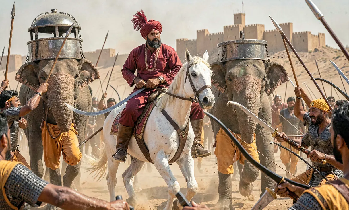 Babur's Victory at Khanwa