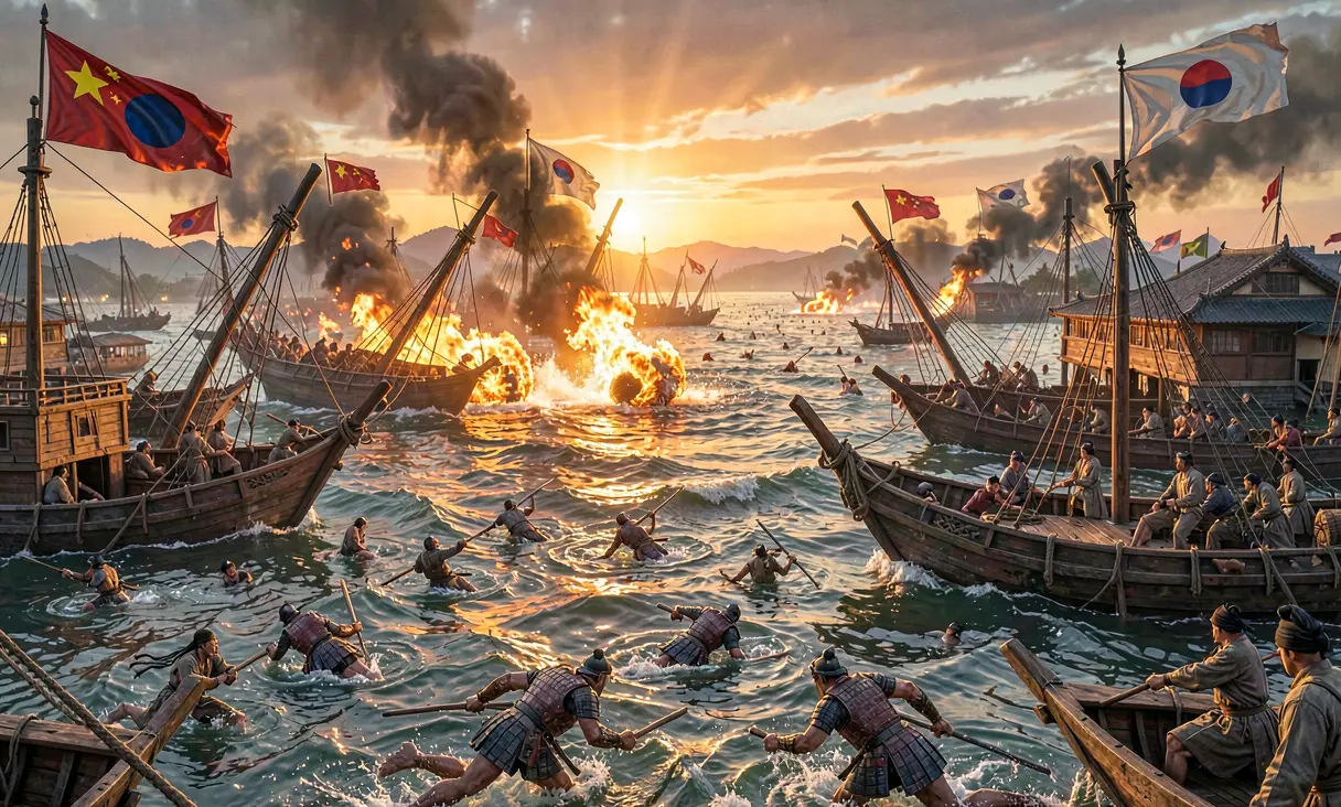 Battle of Baekgang: Silla-Tang Victory over Japan