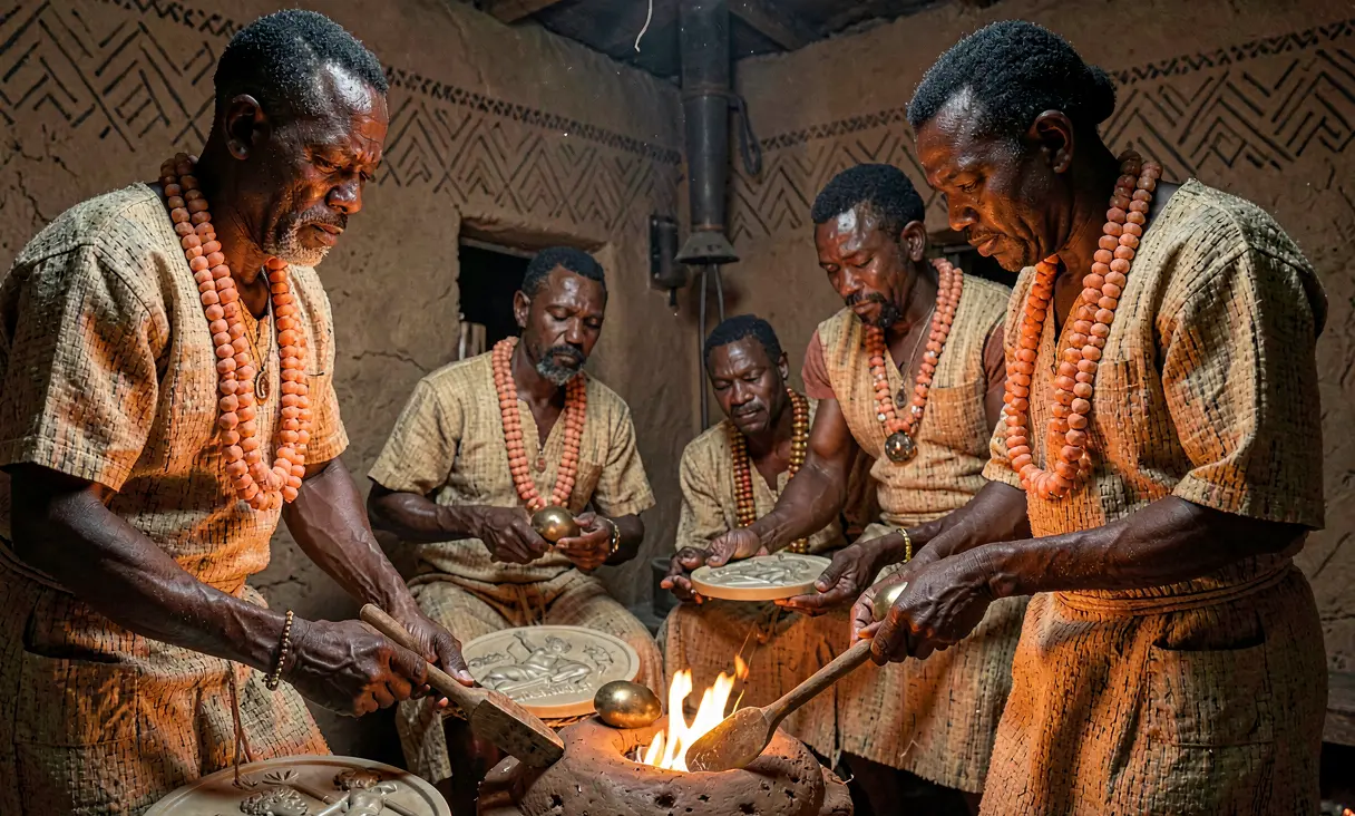 Creation of the Benin Bronzes under Oba Ewuare