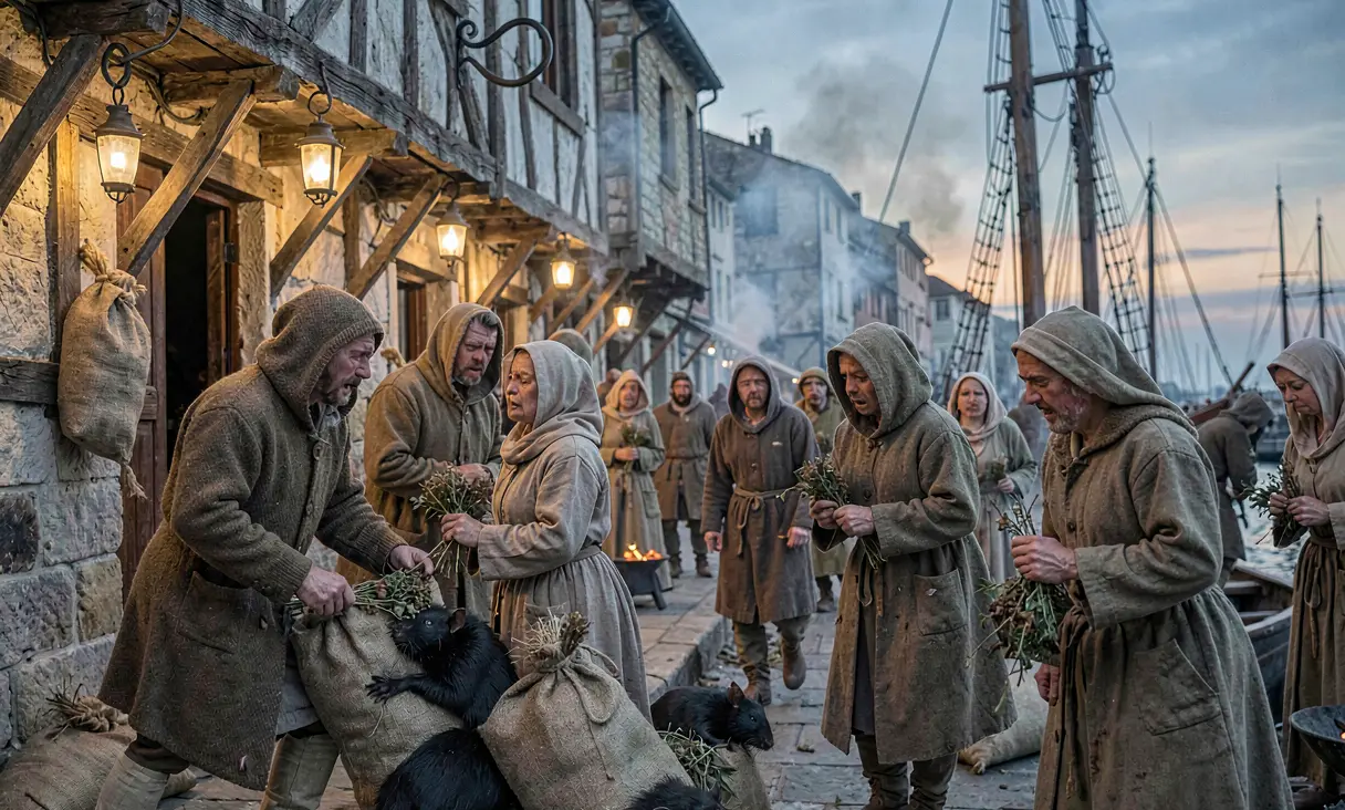 Outbreak of the Black Death
