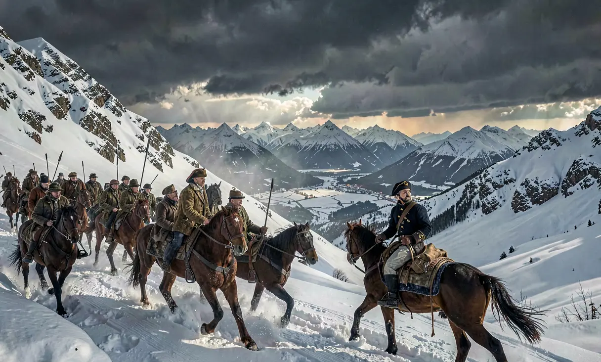 Simón Bolívar's Crossing of the Andes
