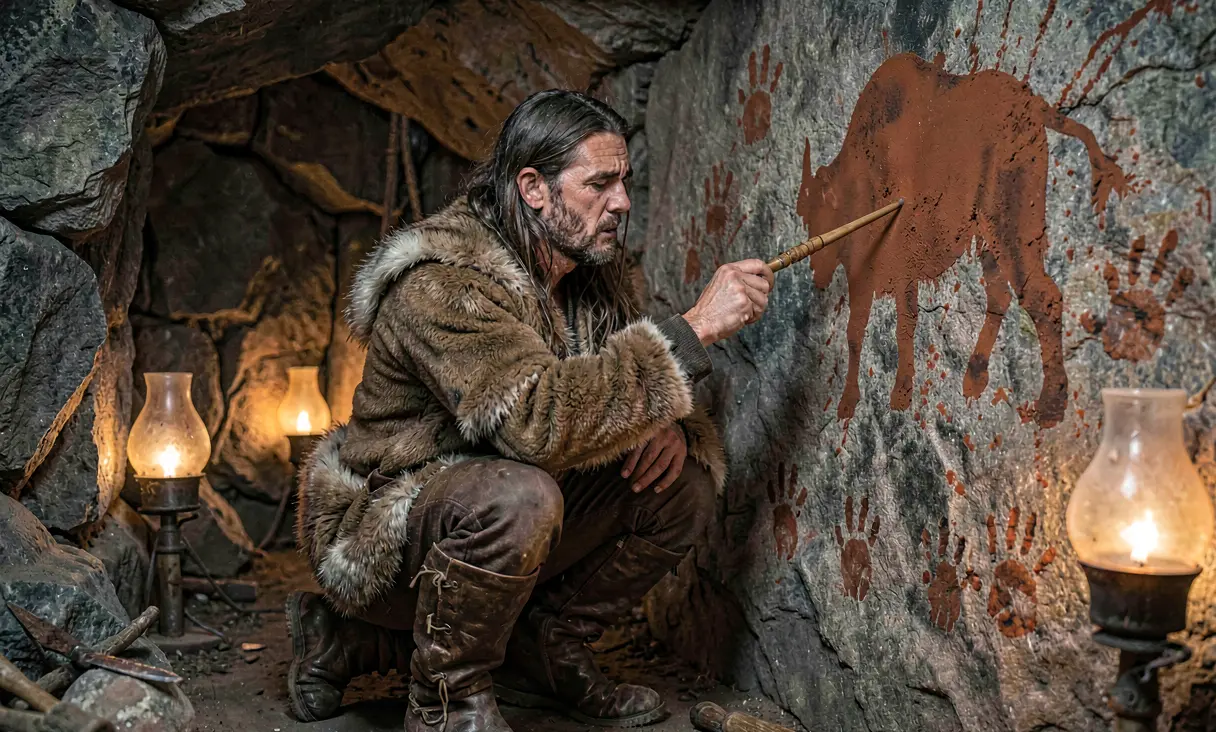 Creation of Chauvet Cave Paintings