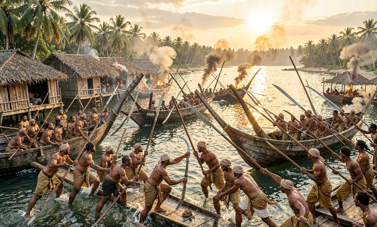 Chola Naval Expedition Against Srivijaya