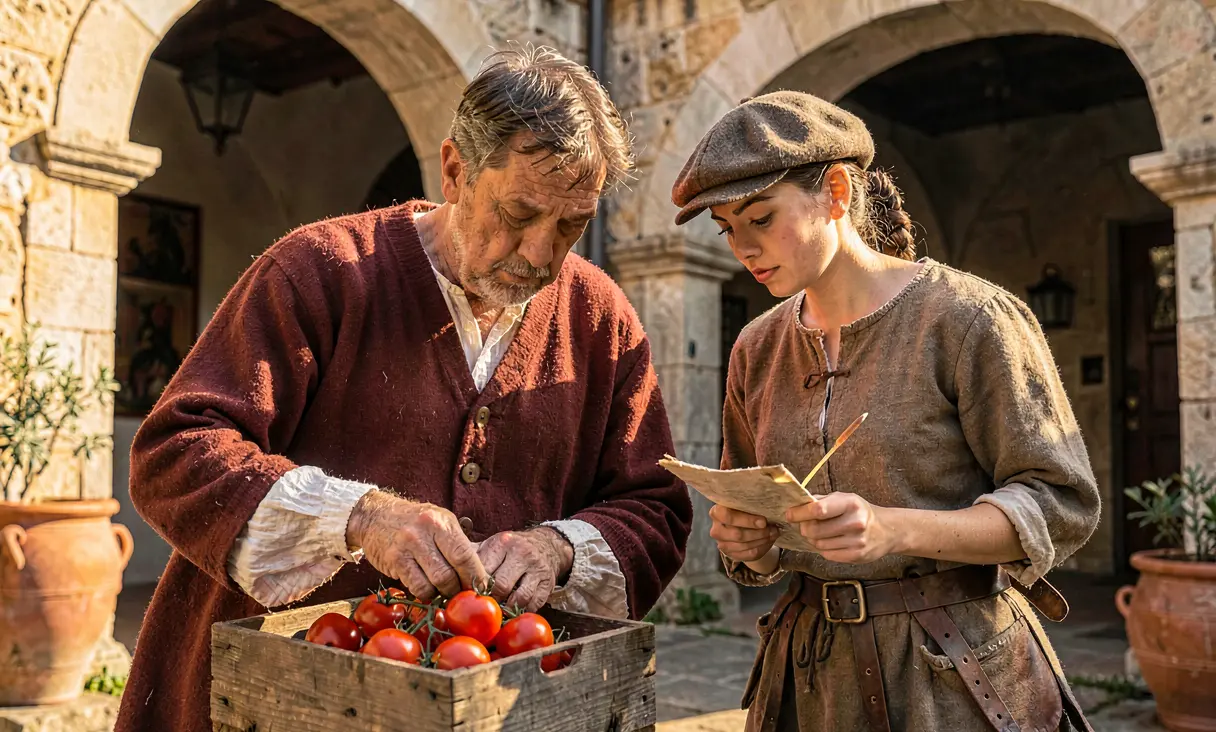 Introduction of the Tomato to Europe