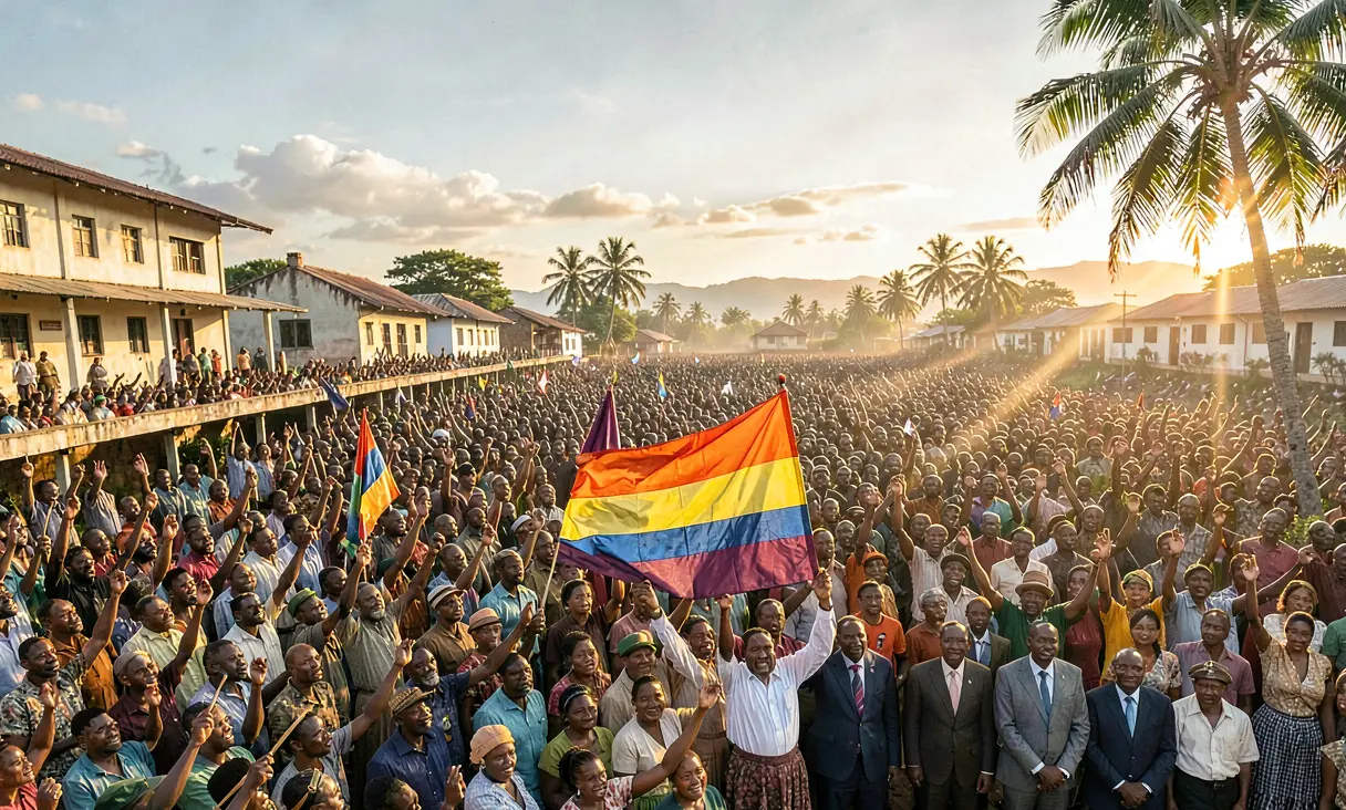 Congo Gains Independence from Belgium