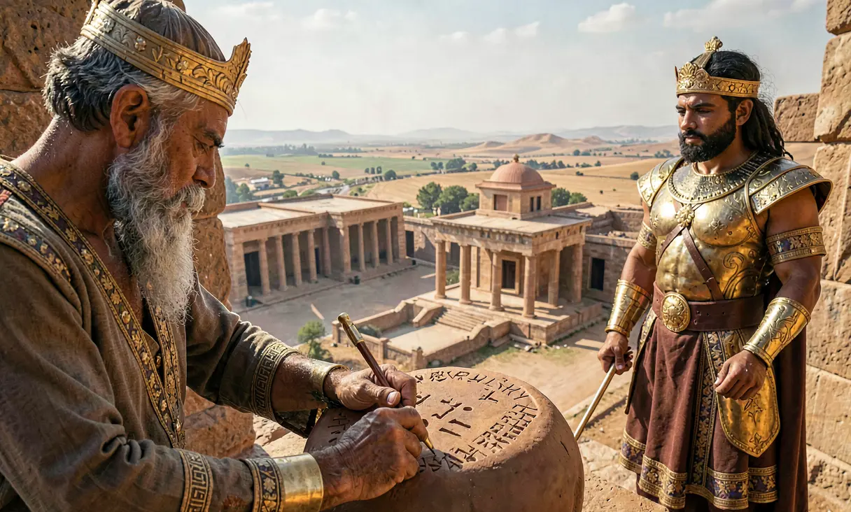 Cyrus the Great Issues the Cyrus Cylinder