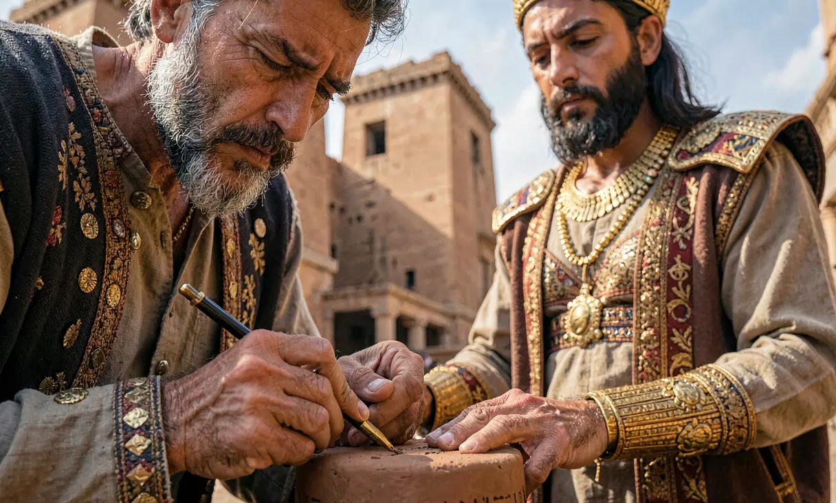 Cyrus the Great Issues the Cyrus Cylinder