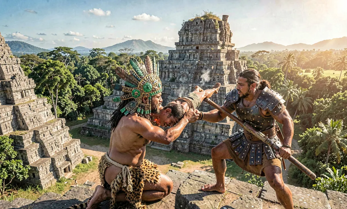 Death of Ah Cacao and Fall of Copán's Dynasty