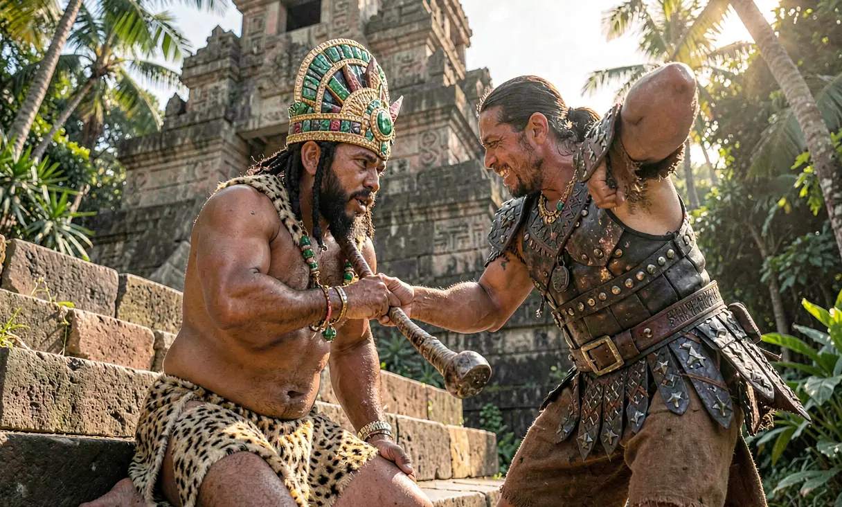 Death of Ah Cacao and Fall of Copán's Dynasty