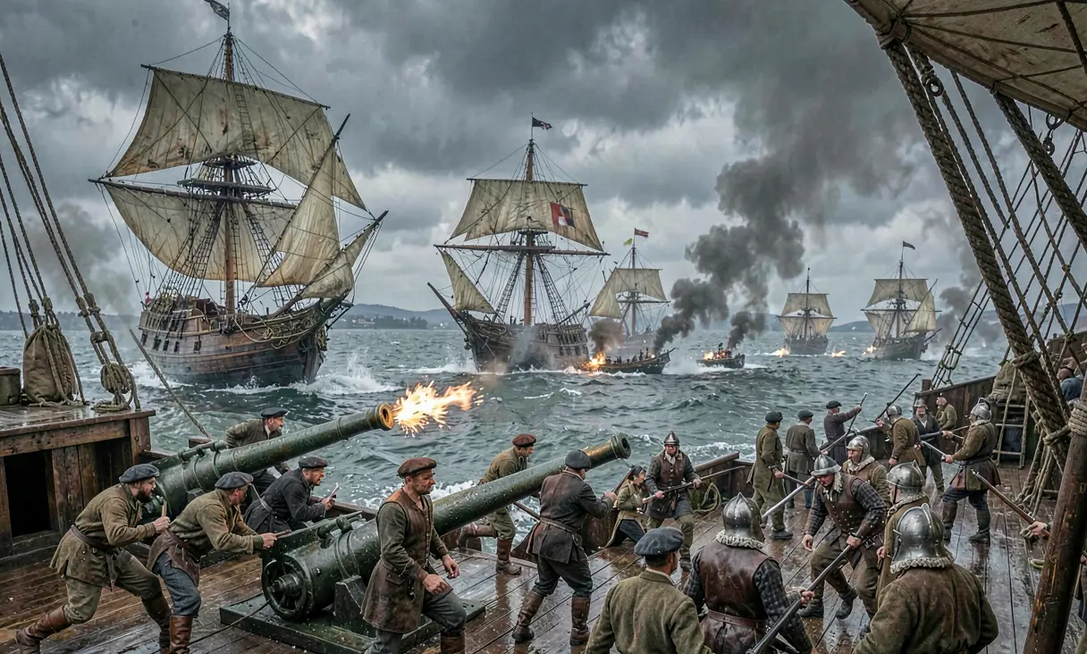 Defeat of the Spanish Armada