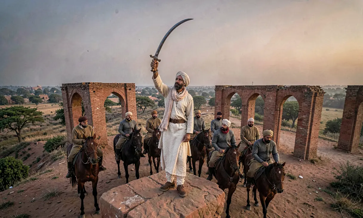 Founding of the Delhi Sultanate by Qutb-ud-din Aibak