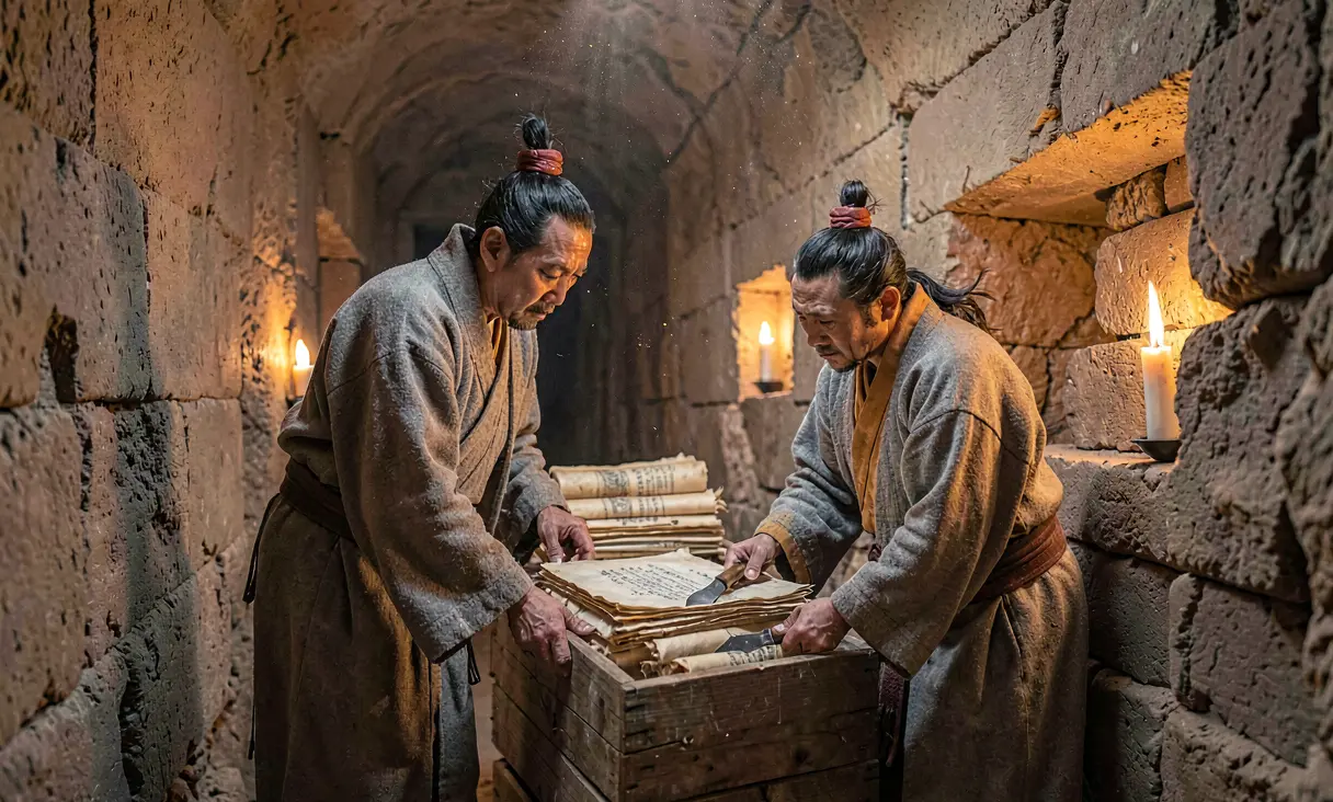 Sealing of the Dunhuang Library Cave