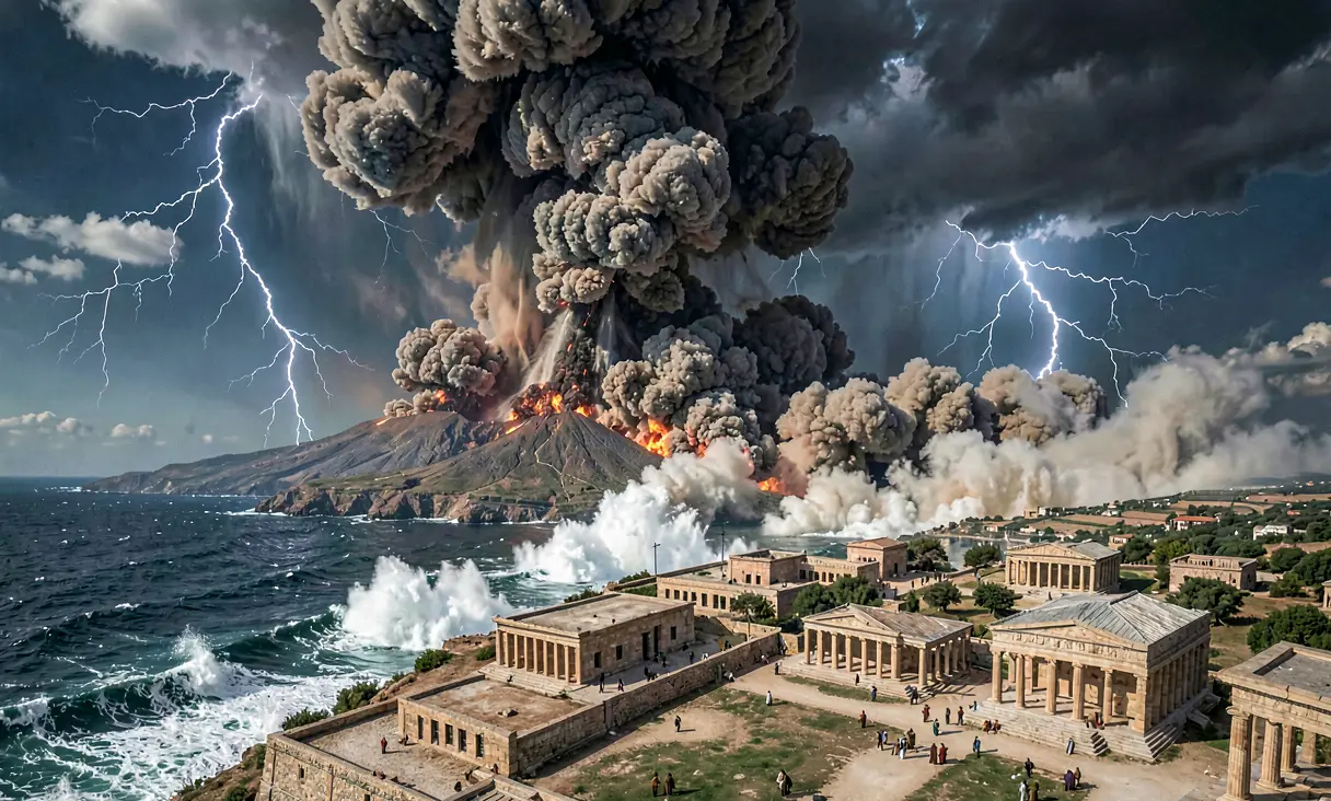 Minoan Eruption of Thera (Santorini)