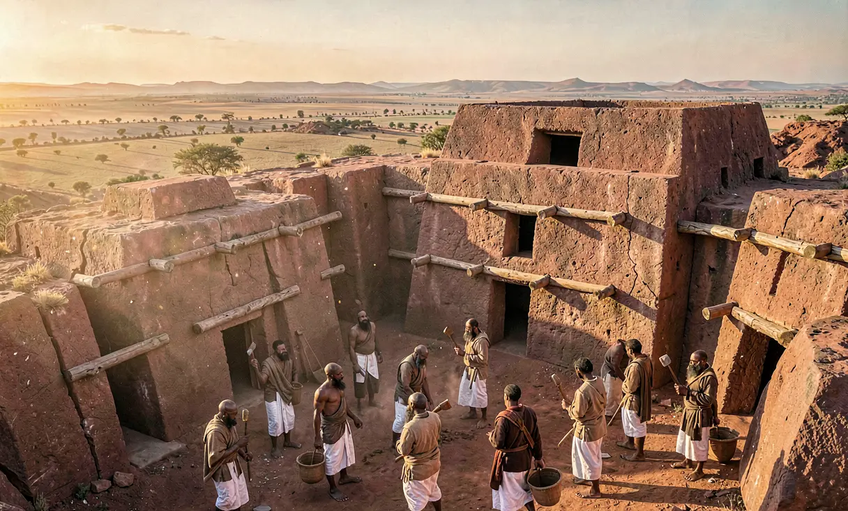 Rock-Hewn Churches of Lalibela Completed