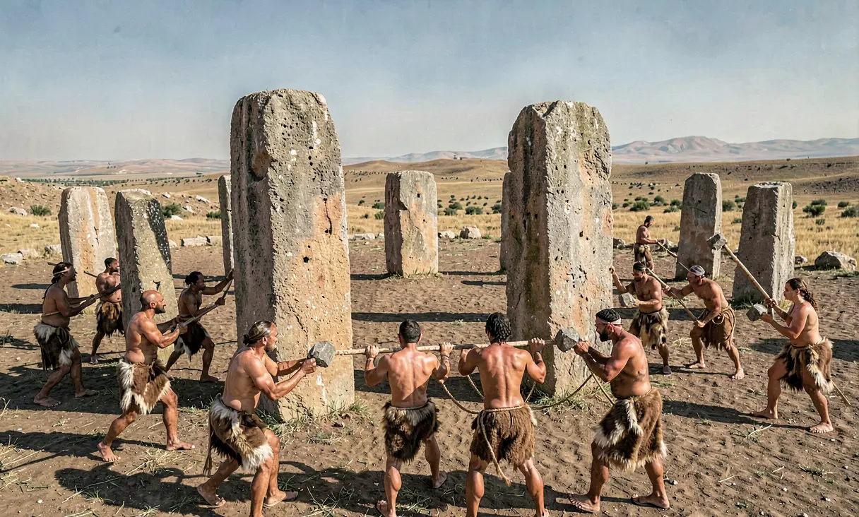 Construction of Gobekli Tepe
