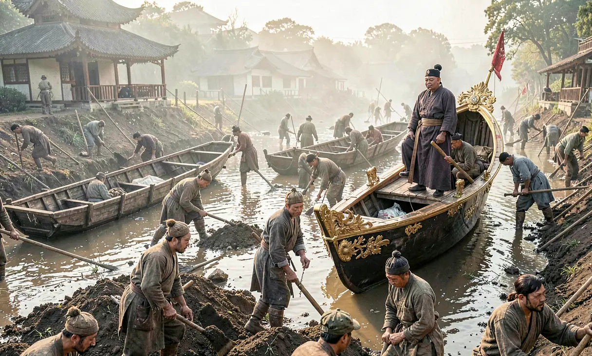 Grand Canal of China Connects North and South