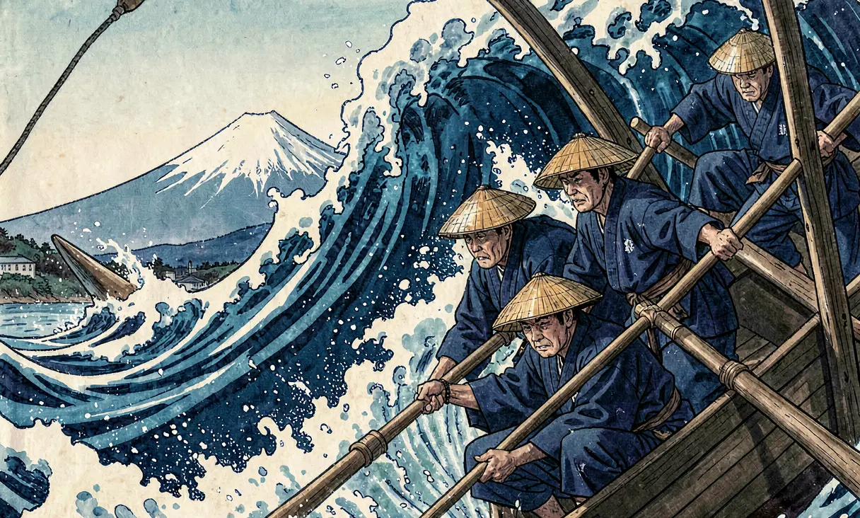 Creation of The Great Wave off Kanagawa