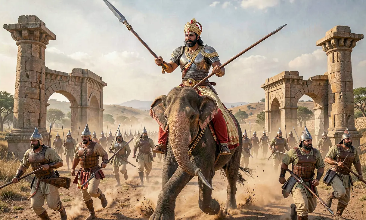 Chandragupta II Defeats the Western Satraps