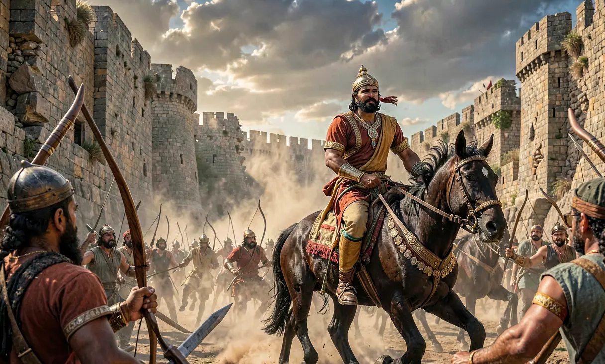 Chandragupta II Defeats the Western Satraps