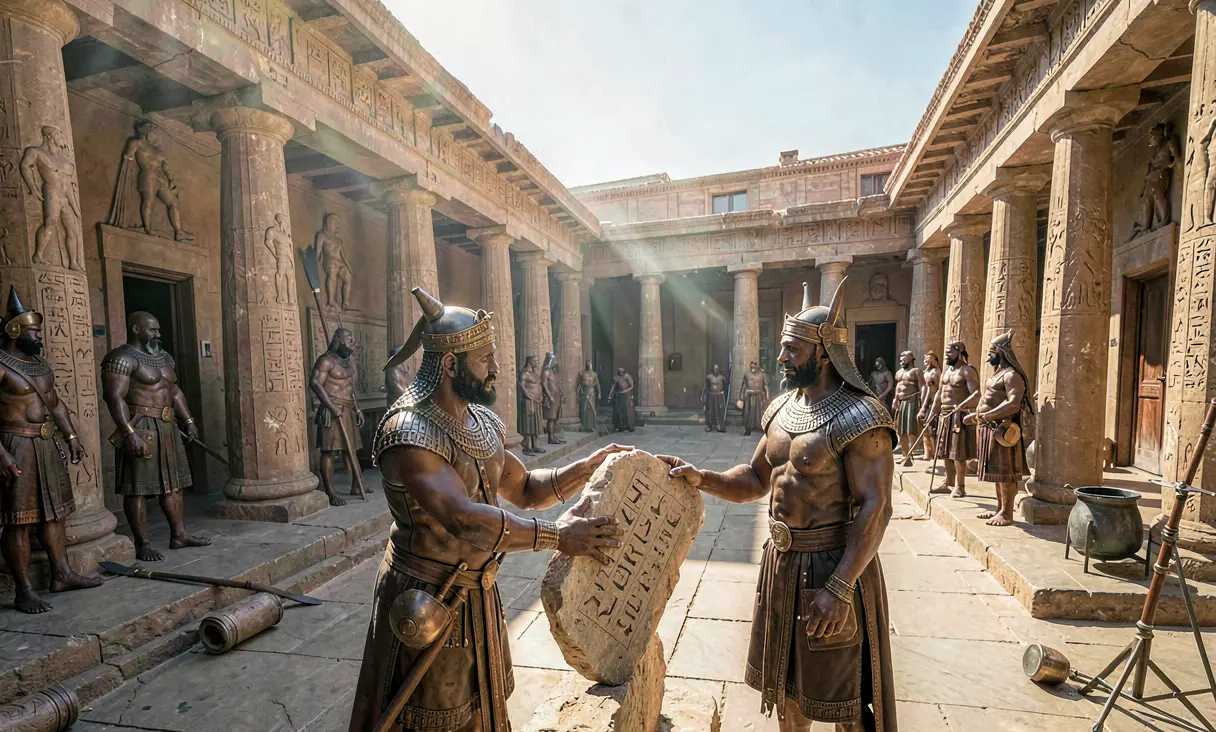 Creation of the Code of Hammurabi