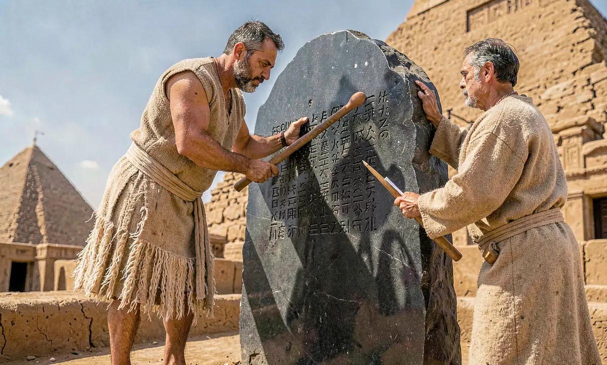 Creation of the Code of Hammurabi