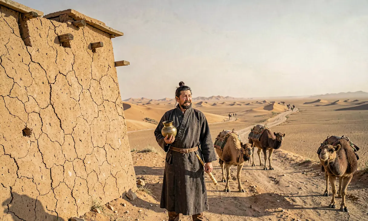 Opening of the Silk Road by Zhang Qian