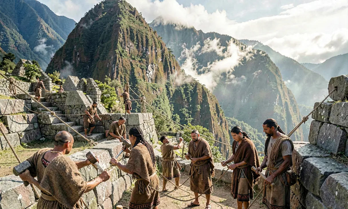 Construction of Machu Picchu by Pachacuti