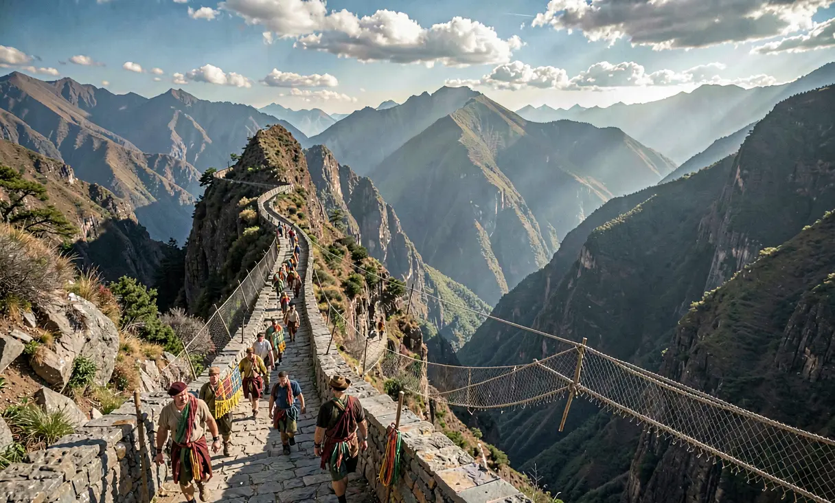 Construction of the Inca Road System (Qhapaq Ñan)