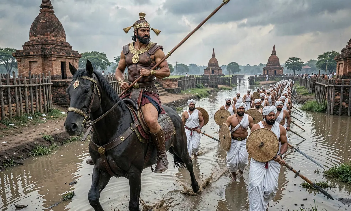 Menander I Conquers Pataliputra region