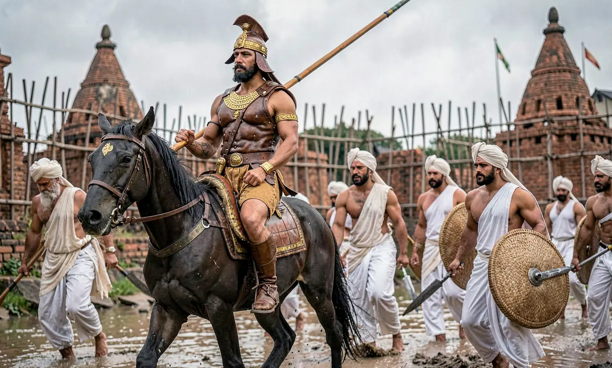 Menander I Conquers Pataliputra region