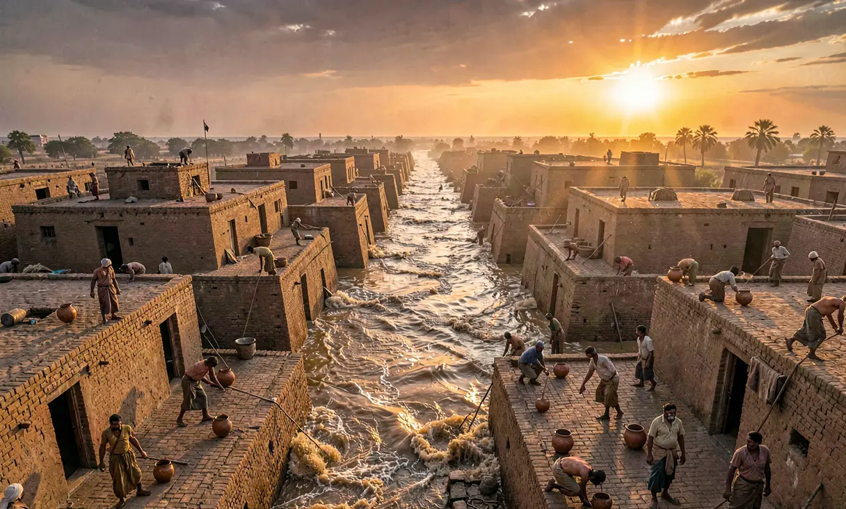 Catastrophic Flooding at Mohenjo-Daro