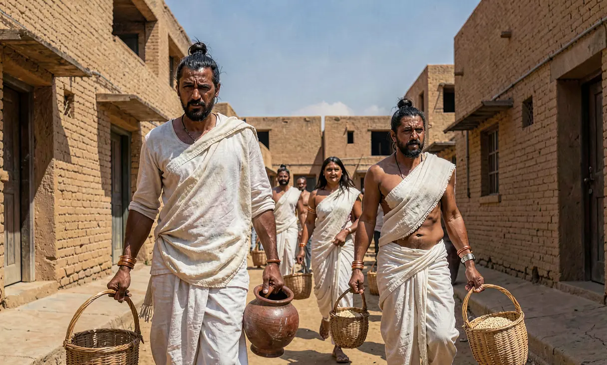 Urbanization of Harappa and Mohenjo-daro