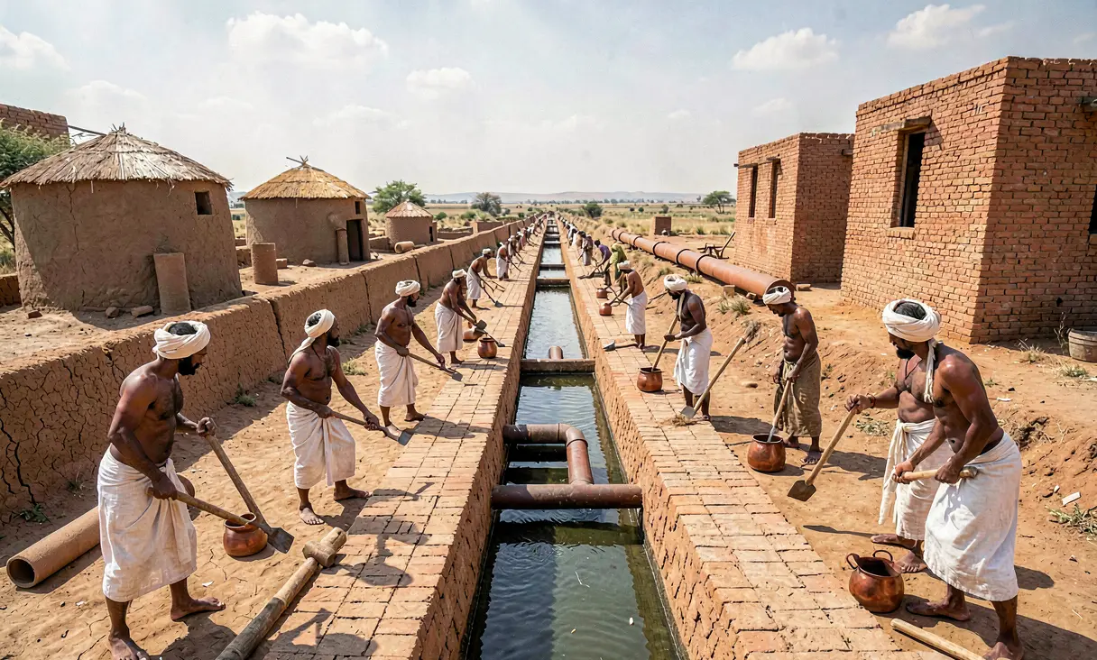 Advanced Irrigation Systems of the Indus Valley Civilization