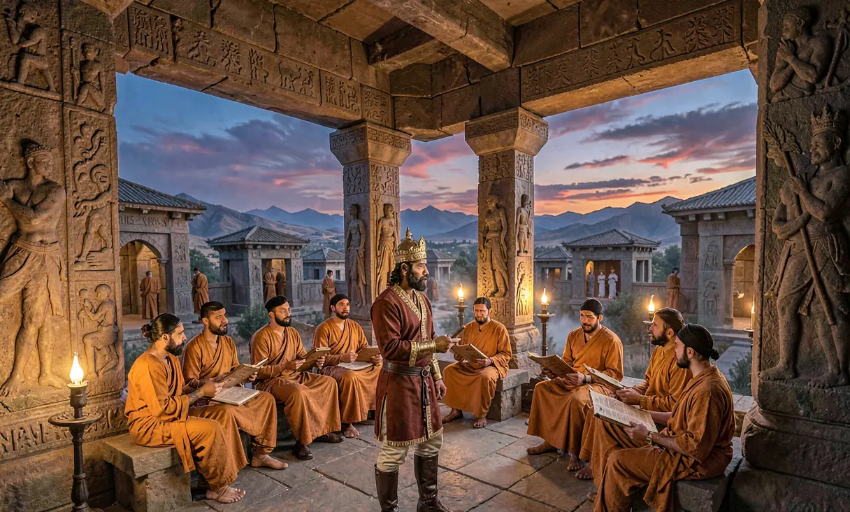 Kanishka I Convenes the Fourth Buddhist Council