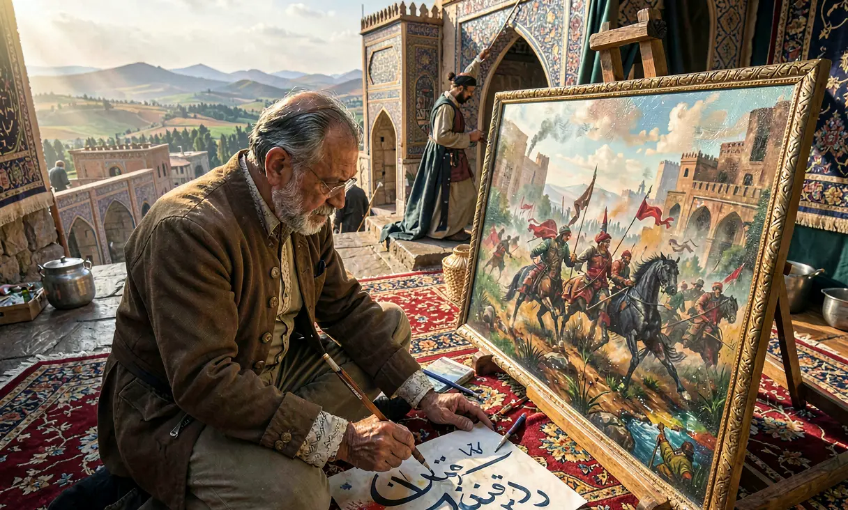 Production of the Shahnama Manuscript
