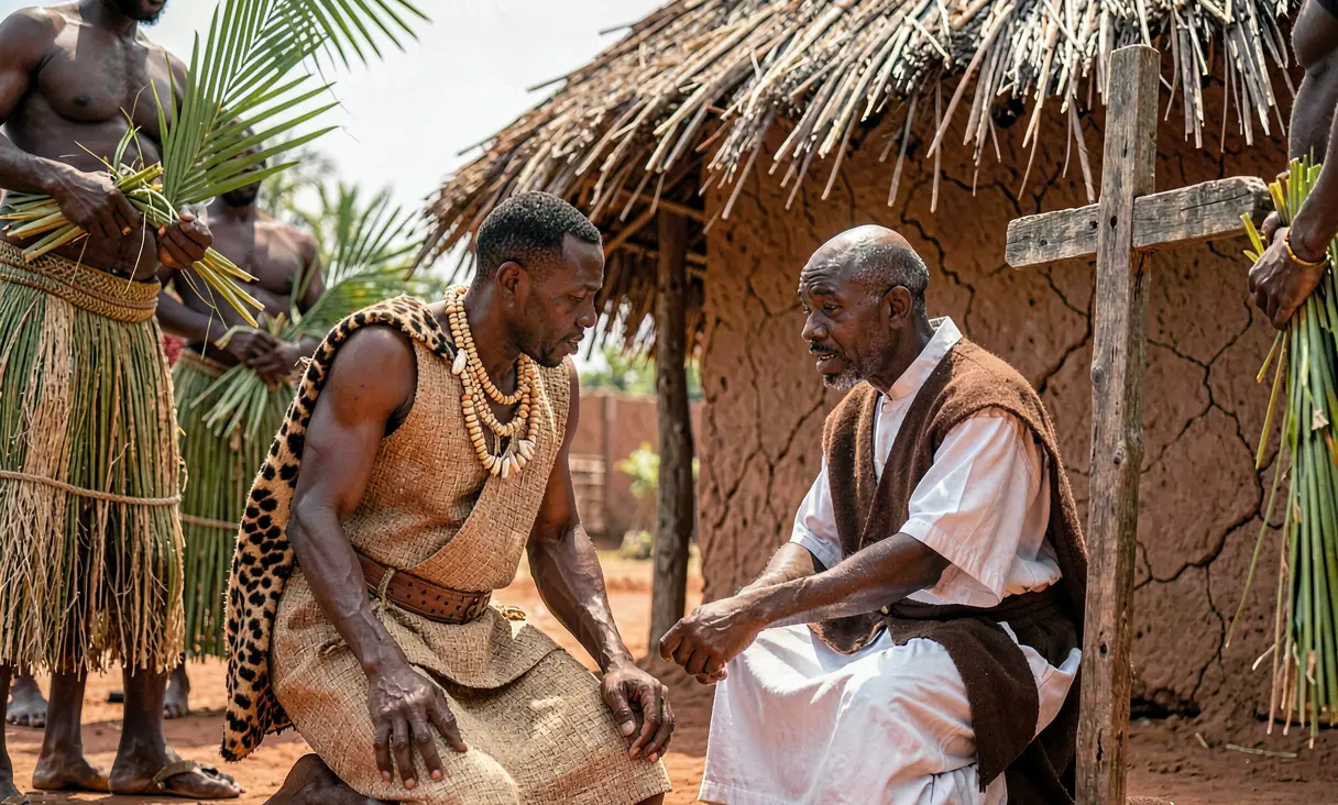 King Nzinga a Nkuwu Baptized as João I of Kongo
