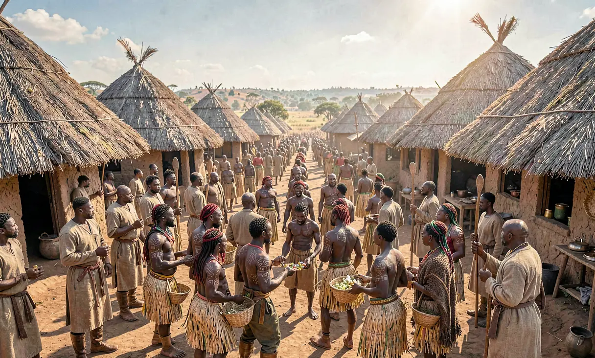 Kingdom of Kongo Engages in Large-Scale Slave Trade