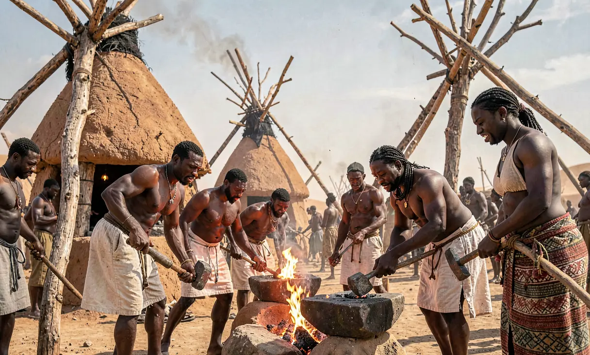 Meroitic Iron Smelting Industry Flourishes