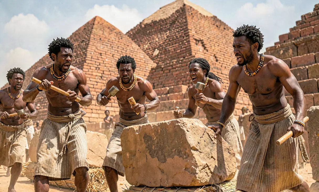 Peak of Pyramid Construction in Meroe