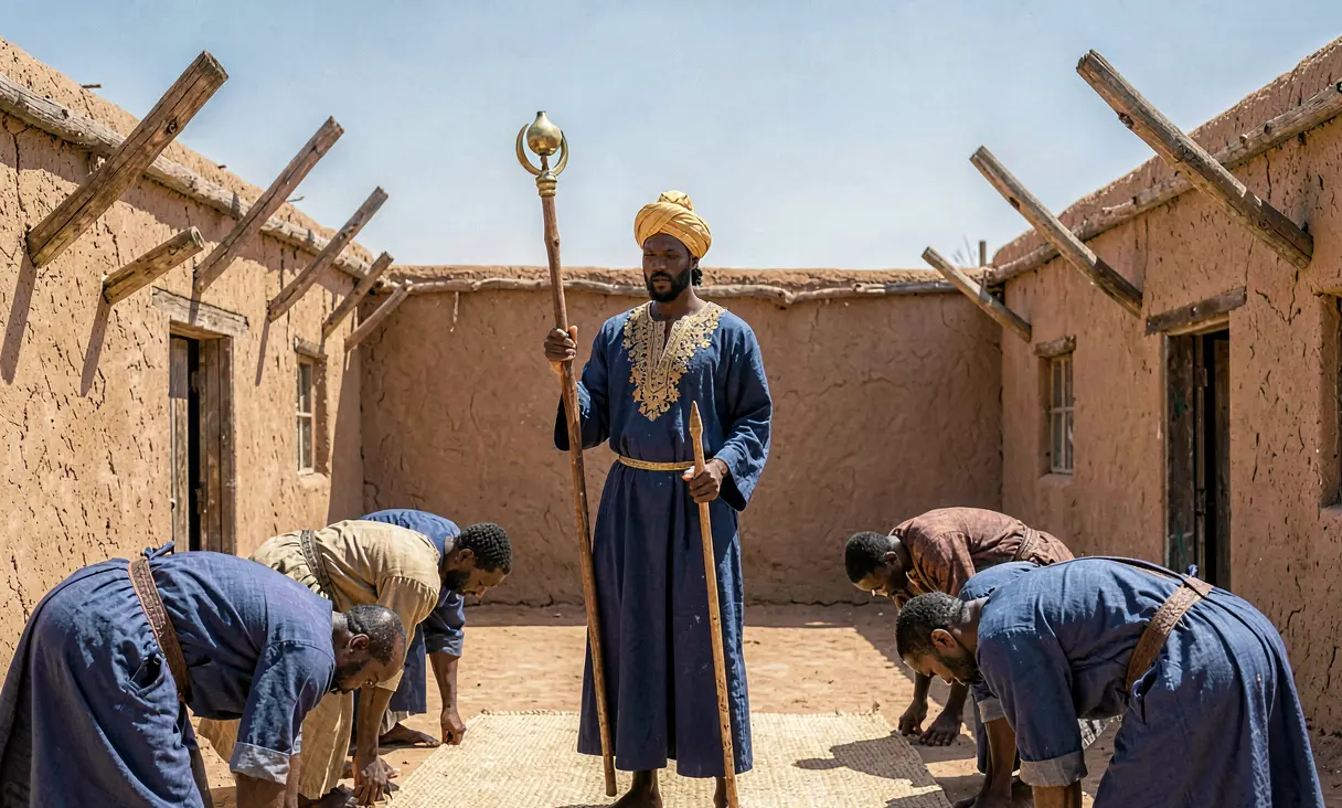 Mansa Musa Ascends to the Throne of Mali