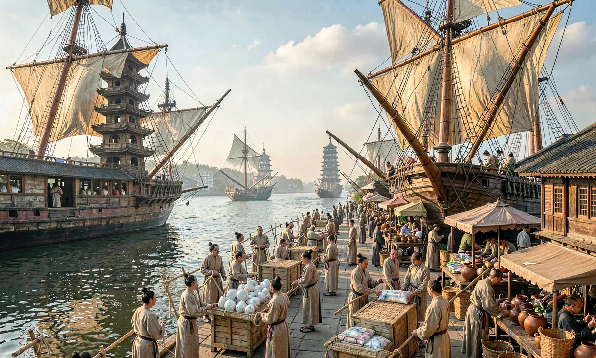 Peak of the Maritime Silk Road under Song Dynasty