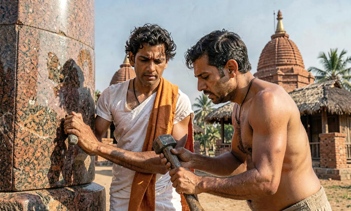 Ashoka Propagates Dharma via Rock Edicts